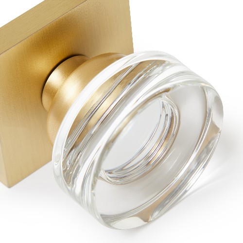 Gold Interior/Exterior Bed/Bath Hall/Closet Dummy Door Knob