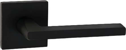 Bravura Matte Black Exterior Dummy door knob