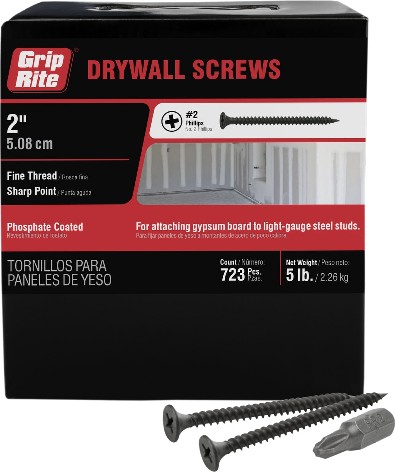 #6 x 2-in Bugle Fine Thread Drywall Screws 5-lb ( 723 -Pack )