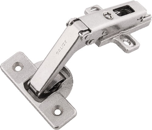 70-Degree Concealed Soft-Close Polished Nickel Cabinet Hinge, 1 Pair(s) 2 -Pieces