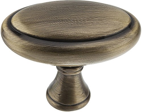 Candiac 1-9/16-in Antique English Oval Traditional Cabinet Knob
