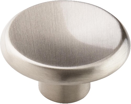 Everyday Heritage 1-1/2-in Satin Nickel Round Traditional Cabinet Knob 10 -Pack