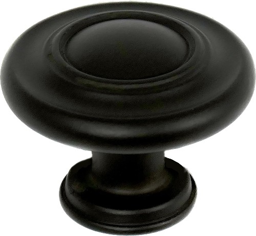Nantucket 1-3/8-in Oil Rubbed Bronze Round Transitional Cabinet Knob