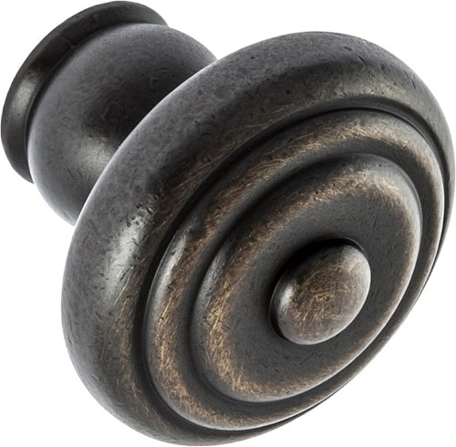 Garner 1-1/2-in Vintage Brass Mushroom Transitional Cabinet Knob