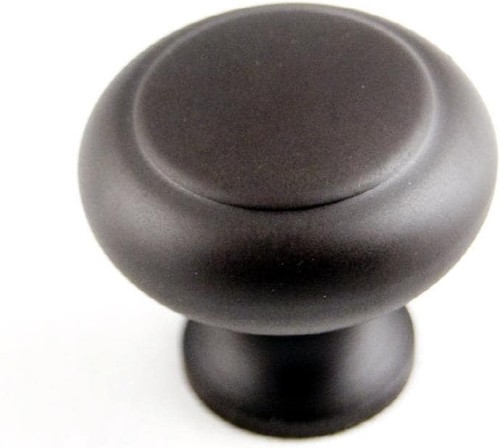 Oil-rubbed bronze Round Transitional Cabinet Knob