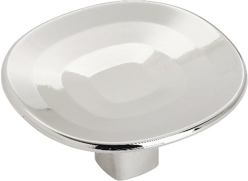 Concentric 1-9/16-in Polished Nickel Round Contemporary Cabinet Knob