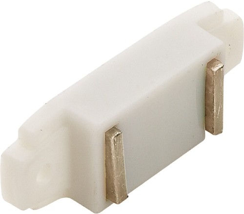 49.21-Millimeters White Magnetic catch Cabinet Latch