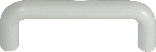 Plastics 3-in , 76mm Center to Center White Novelty Handle Drawer Pulls 25 -Pack