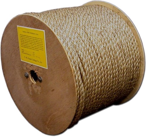 300.0-ft x 0.75-in Twisted Manila Rope (By-the-Roll)
