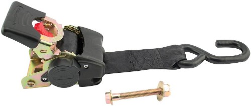 2-in x 5-1/2-ft Retractable Tie Down with S-hook 4000-lb Break Strength (2-Pack)