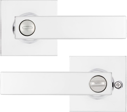 Kinross Polished Chrome Interior or Bed/Bath Privacy Door Handle