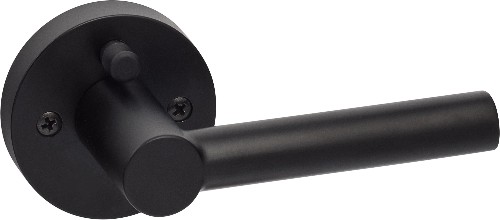 Ridgecrest Modern Marin Flat Black Interior Bed/Bath Privacy Door Handle