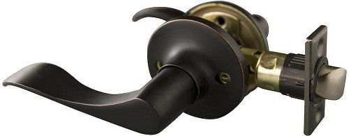 Stratford Oil Rubbed Bronze Interior or Hall/Closet Passage Door Handle