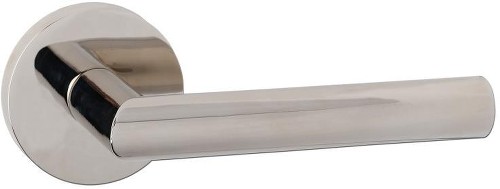 338RC Lever Polished Nickel Interior/Exterior Hall/Closet Passage Door Handle