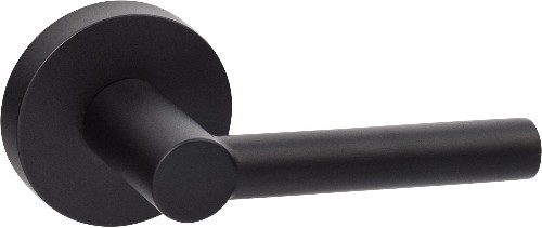Ridgecrest Modern Marin Flat Black Interior or Bed/Bath Hall/Closet Passage Door Handle
