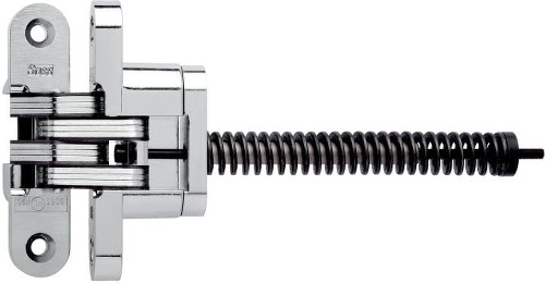 216Ic 4-5/8-in H Satin Chrome Mortise concealed Interior Door Hinge