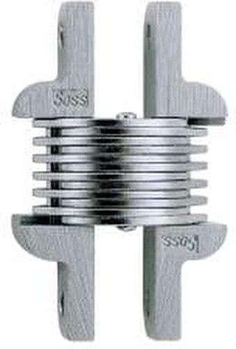 106 2-3/8-in H Satin Chrome Mortise concealed Interior Door Hinge 2 -Pack