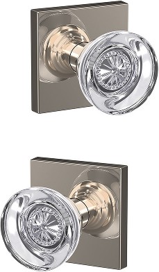 Custom Hobson - Collins Polished Nickel Interior or Hall/Closet Dummy Door Knob