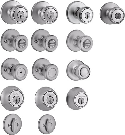 Tylo Satin Chrome Door Knob Collection