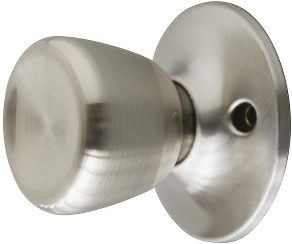 Terrace Terrace Satin Nickel Interior Dummy Door Knob