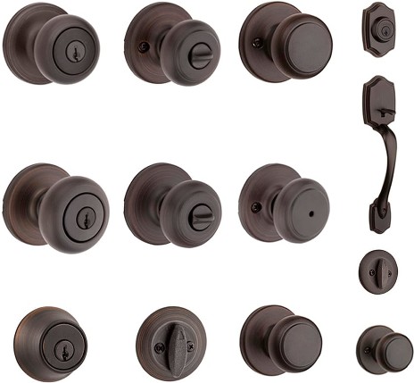 Cove Venetian Bronze Door knob Collection