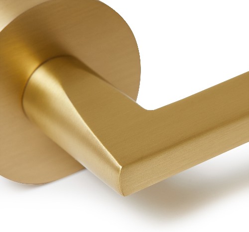 Gold Interior/Exterior Bed/Bath Hall/Closet Privacy Door Knob