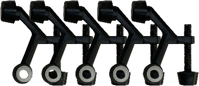 2-in Black Hinge pin Door Stop