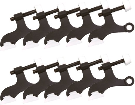 1-1/2-in Oil-rubbed bronze Hinge pin Door Stop 10 -Pack