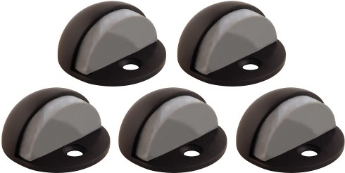 Oil-rubbed bronze Bumper Door Stop 5 -Pack