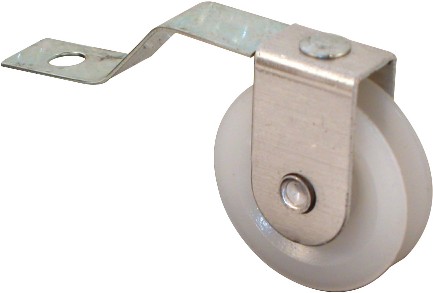 2 -Pack 1.0-in Nylon Sliding Screen Door Roller