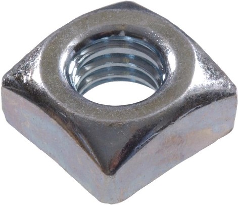 5/16-in Zinc-Plated Steel Square Nuts