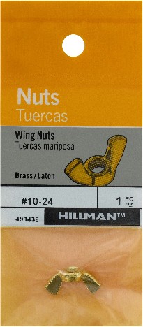24 Brass Brass Regular Nut