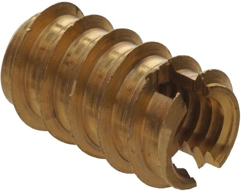 Brass Wood Insert Nut (-Count)