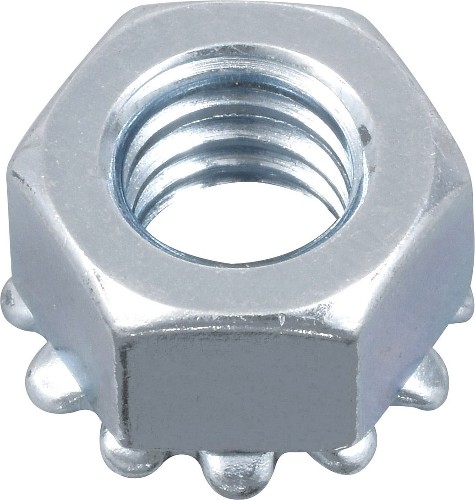 20 Zinc-plated Steel Keps Nut (2-Count)
