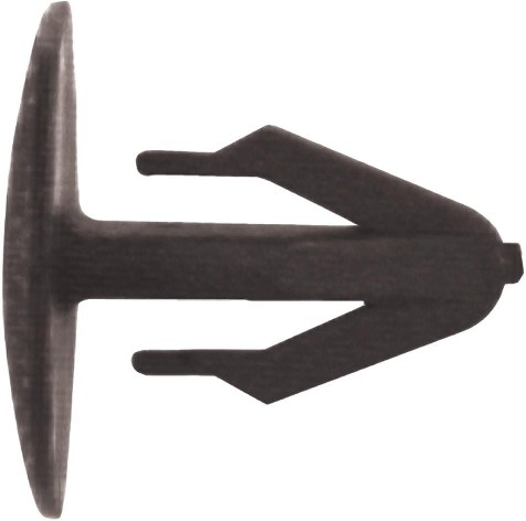 2-Pack 7/16-in Black Nylon Rivet