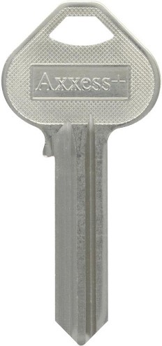 Nickel Plated Key Blank Brass House/Entry Key Blank
