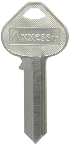 Nickel Plated Home and Office Key Brass House/Entry Key Blank