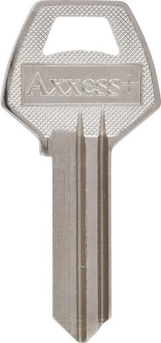 Silver Key Brass House/Entry Key Blank