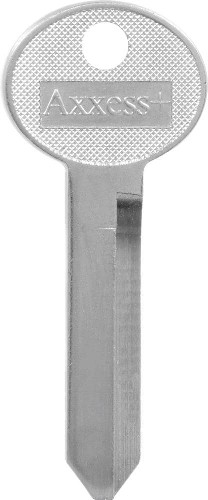 Nickel Plated #21 Key Brass Automotive Key Blank