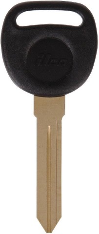 Nickel Plated General Motors Transponder Brass Automotive Key Blank