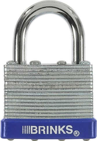 High Security Keyed Padlock, 1-1/2-in Wide x 7/8-in Shackle