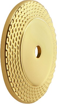 Polished Gold Cabinet Backplate