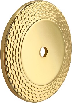 Polished Gold Cabinet Backplate