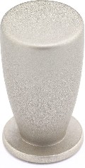 Bushwich 1/2-in Brushed Nickel Conical Contemporary Cabinet Knob