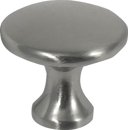 Kensington 1-3/8-in Brushed Satin Nickel Round Transitional Cabinet Knob