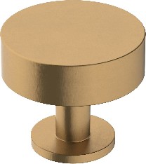 Radius 1-1/4-in Champagne Bronze Round Contemporary Cabinet Knob