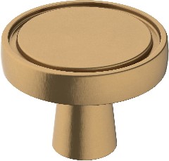 Destine 1-3/8-in Champagne Bronze Round Contemporary Cabinet Knob