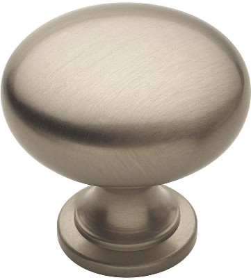 Everyday Heritage 1-3/16-in Satin Nickel Round Transitional Cabinet Knob