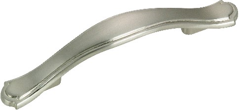 Marseille 3-in , 76mm Center to Center Brushed Nickel Arch Handle Drawer Pulls