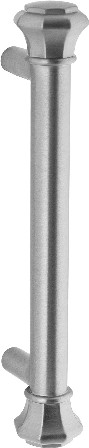 Octagon 3-1/2-in , 89mm Center to Center Satin Nickel Cylindrical Bar Drawer Pulls